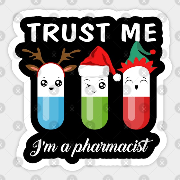 Funny pharmacist Sticker by designathome